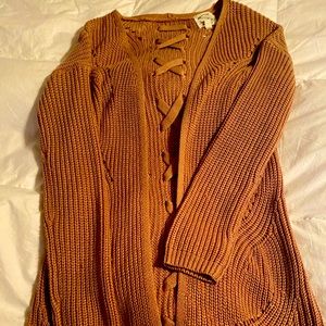 Cardigan Rose colored small by Hippy Rose